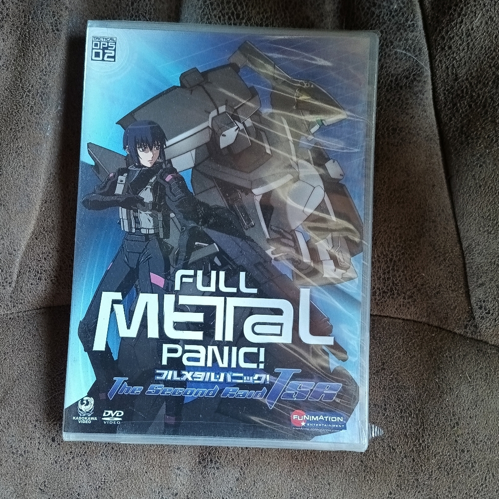 Full Metal Panic! The Second Raid DVD.-New